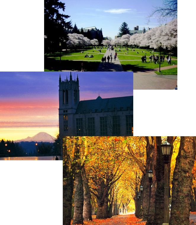Seasons of UW Campus